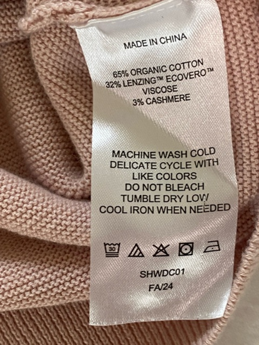 Quince Lightweight Cotton-Cashmere Dolman Sweater XL - Picture 11 of 11